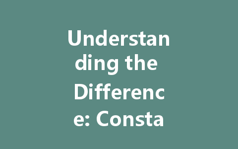 Understanding the Difference: Constant Voltage vs. Constant Current in LED Driver Power Supplies
