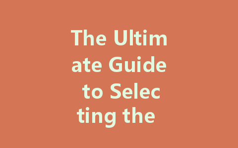 The Ultimate Guide to Selecting the Best LED Driver for Your Needs