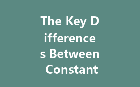 The Key Differences Between Constant Current and Constant Voltage in LED Driver Chips