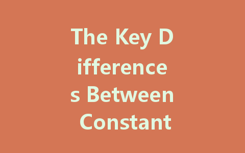 The Key Differences Between Constant Current and Constant Voltage LED Drivers: Which One to Choose?
