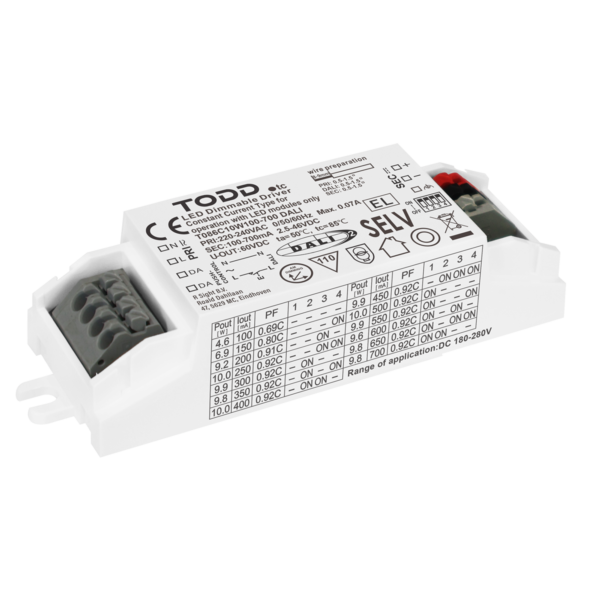 Constant Current Dimmable Driver DALI 10w 100-700ma - Image 4